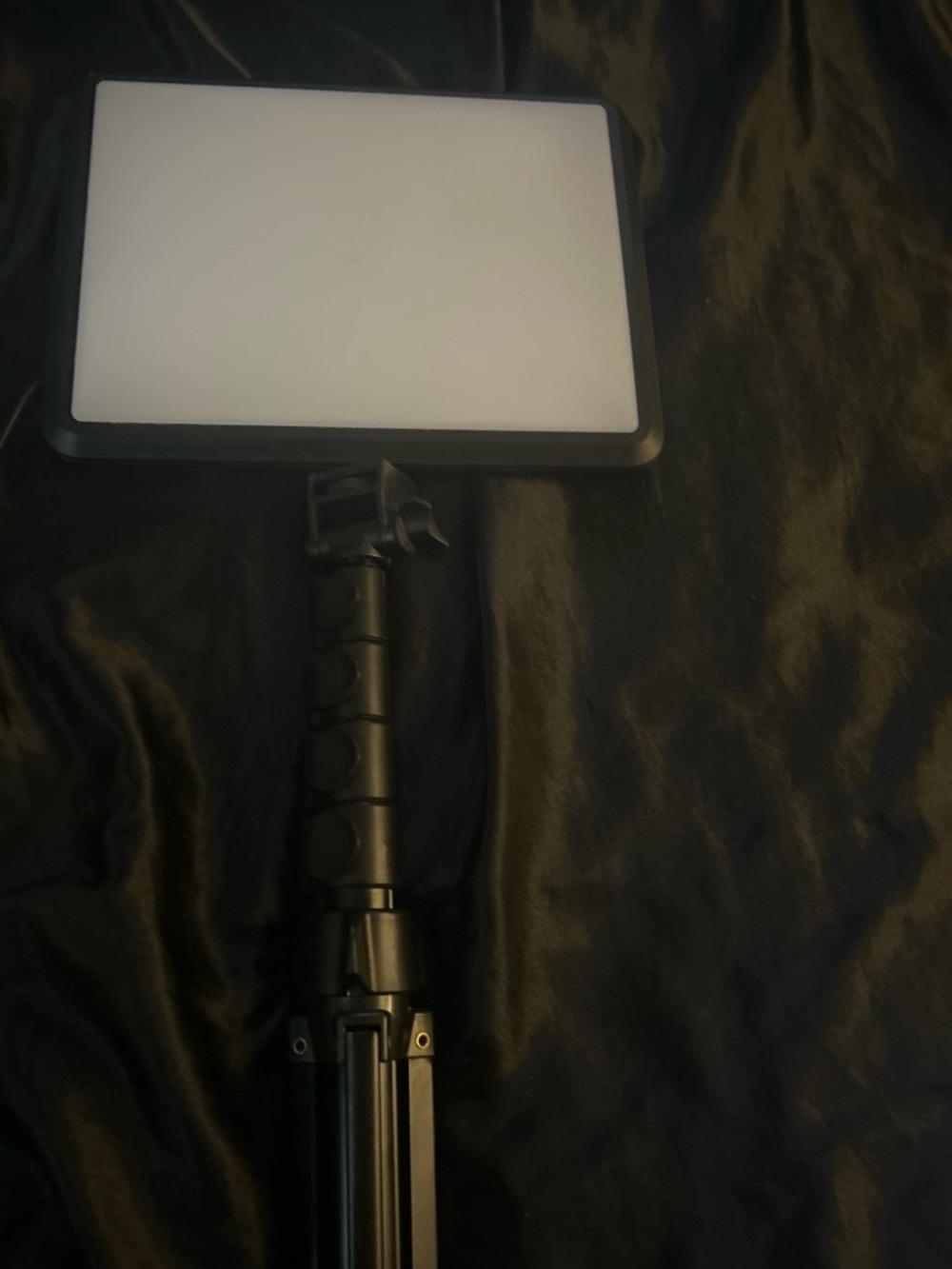 Adjustable Black LED Panel with Diffuser